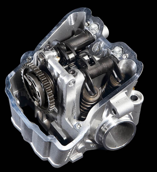 Головка цилиндра двигателя KTM EXC 450 2012