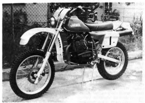 «Мотоцикл «Ява 560» с двигателем «Ротакс»