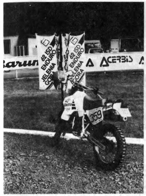 Международные мотоциклетные соревнования в 1987 г. проходили в ПНР в Елене Гуре