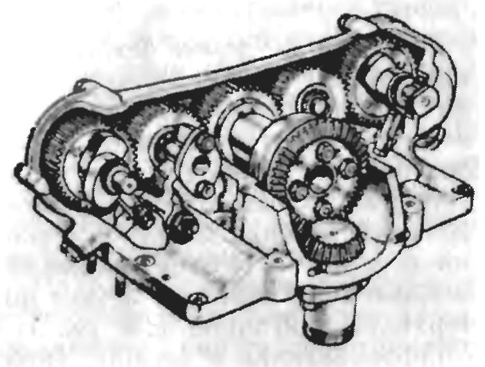 схема распределительного механизма двигателя «Велосетт»