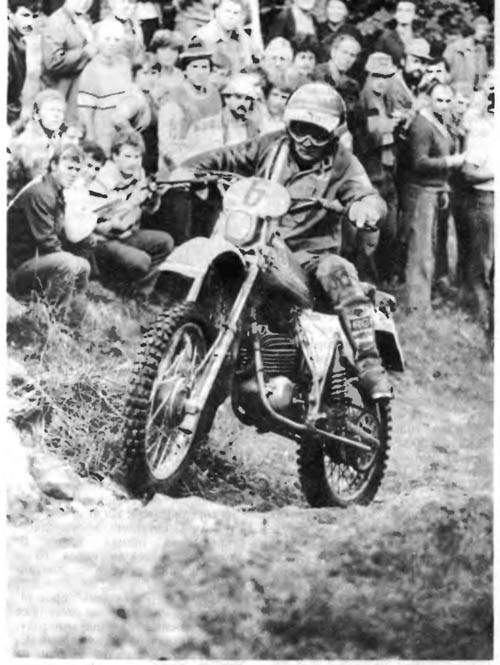 Чемпион Европы 1982 г. Гагни на мотоцикле «Цюндапп»