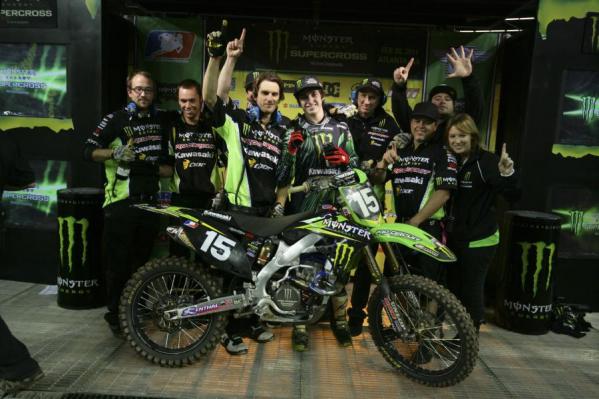 Победа Вилсона стала двухсотой для команды Monster Energy Pro Circuit Kawasaki