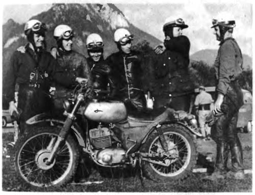 Команда ГДР завоевала в 1969 г. «Международный трофей», мотоциклы МЦ были самыми быстрыми